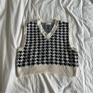 Oversized Knit Vest